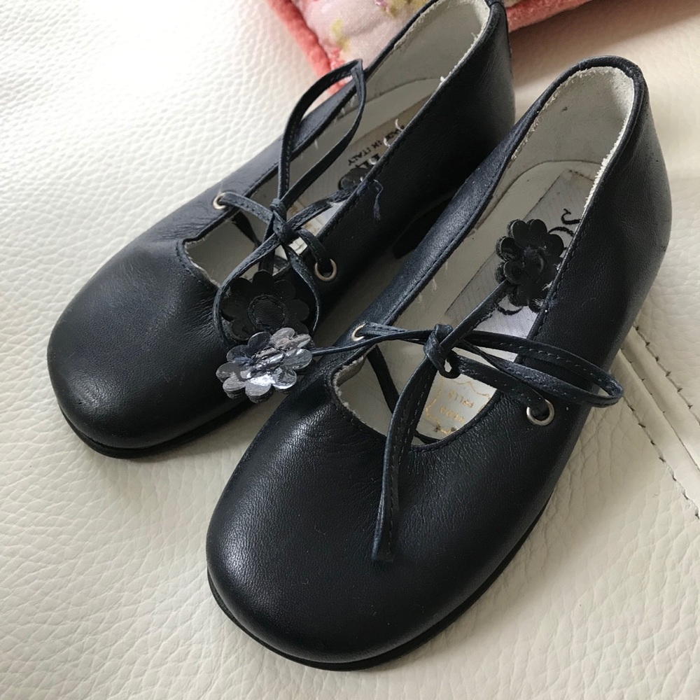 Italian leather ballet toddler EU22